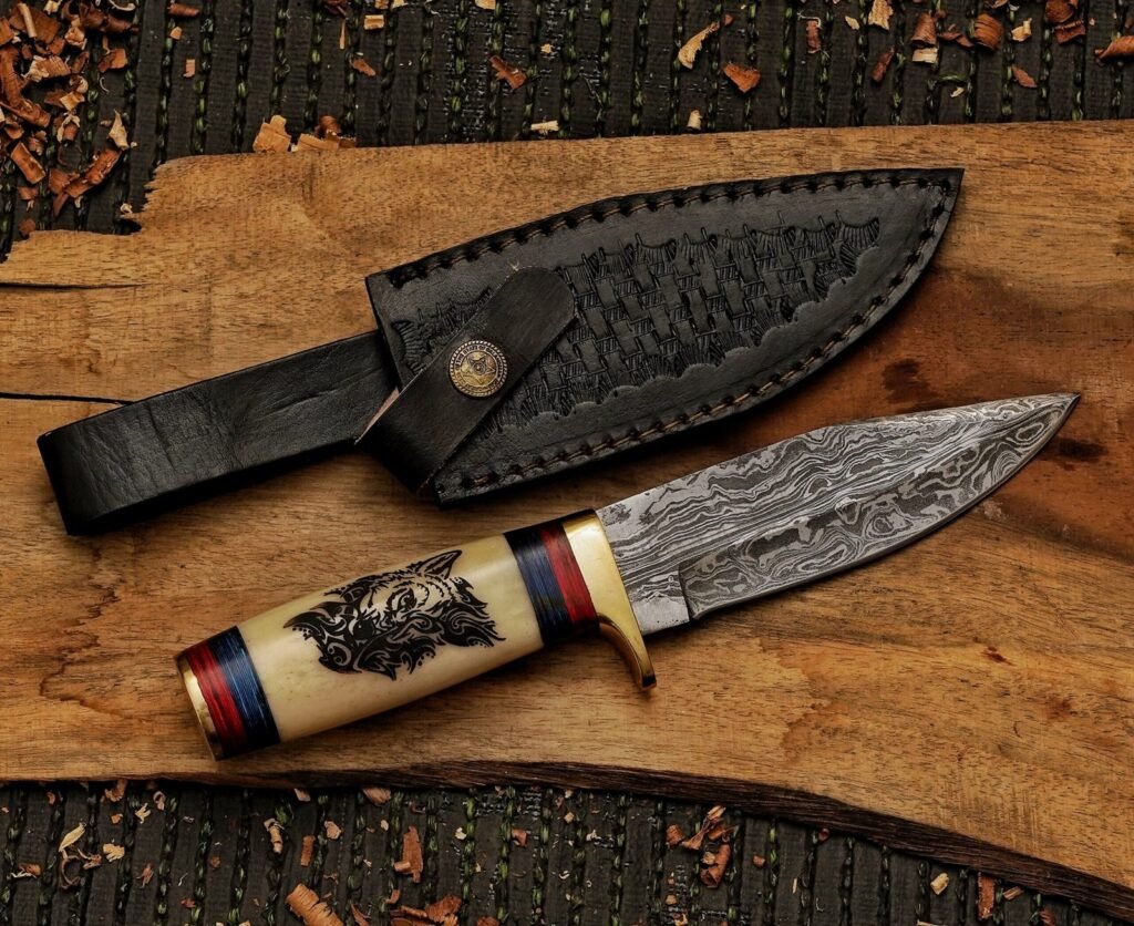 chef sets, Bowie knives, choppers, fixed knives, folding knives, single chef knives, tracker knives, and hand-forged axes