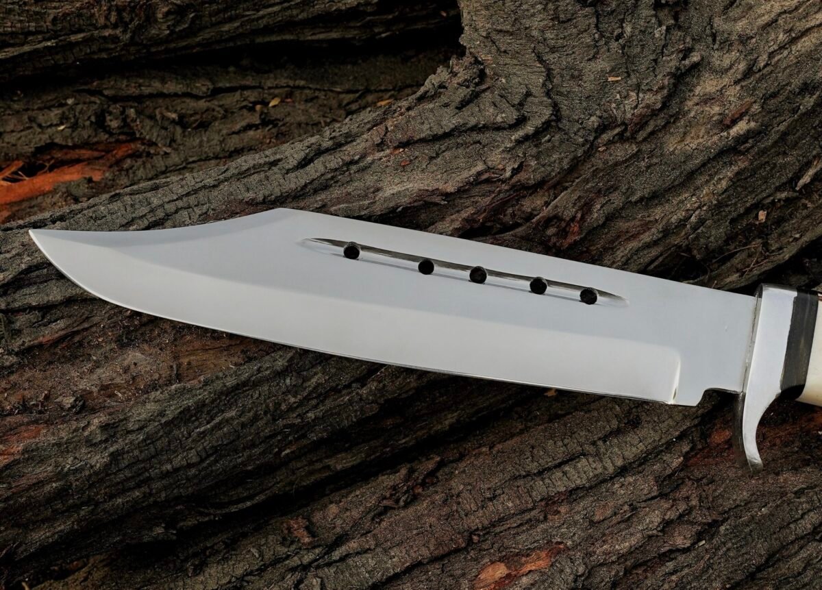 Bowie Knife - Handmade Stag Horn Bowie Knife J2 Steel